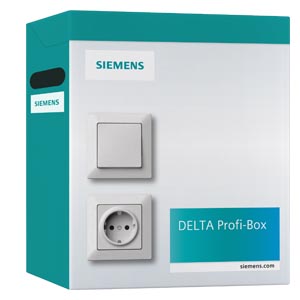 Delta 106 váltókapcsoló fehér süllyesztett rugós IP20 billentyű/gomb 5TA SIEMENS