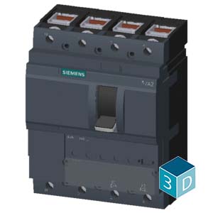 Siemens 3VA11XX-4EF36-0AA0 Leistungsschalter 3VA1 IEC Frame 160 Schaltvermögensklasse S Icu=36kA @ 415V 3-polig, Anlagenschutz TM240, ATAM Elektroshop Wagner Siemens 3VA11XX-4EF36-0AA0 Leistungsschalter 3VA1 IEC Frame 160 Schaltvermögensklasse S Icu=36kA @ 415V 3-polig, Anlagenschutz TM240, ATAM Elektroshop Wagner