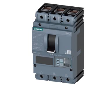 Kompakt megszakító berendezés/generátorvédő elektronikus 3P fix 160A 64-160A-hő SENTRON SIEMENS