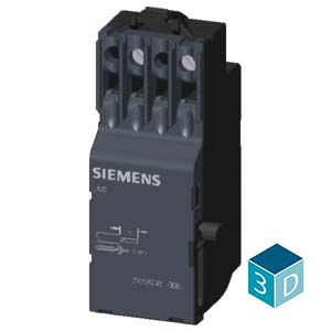 Siemens Unterspannungsauslöser 3VA9908-0BB26 ,3VA99080BB26, 380-400 V, unbenutzt