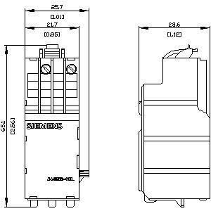Siemens 3VA9908-0BB26 Unterspannungsauslöser 380