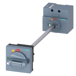 Ajtókuplung forgató hajtás 3VA10(1)-hez +ajtóretesz szürke IP65  SENTRON SIEMENS