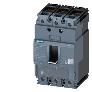 Kompakt megszakító berendezés/kábelvédő 3P fix 50A 35-50A-hő 25kA 500A-zárlati SENTRON SIEMENS