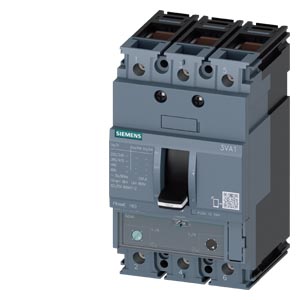 Kompakt megszakító berendezés/kábelvédő 3P fix 63A 44-63A-hő 25kA SENTRON SIEMENS