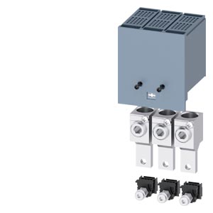 Körvezető-csatlakozókészlet vezérlőkapoccsal 3VA10(1)-hez 1kábel 25…150mm2 (3db)  SENTRON SIEMENS