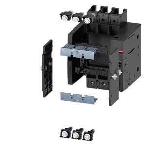 Kocsi készlet 3VA12-höz 3P komplett  SENTRON SIEMENS