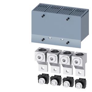Körvezető-csatlakozókészlet vezérlőkapoccsal 3VA12-höz 1kábel 50…240mm2 (4db)  SENTRON SIEMENS