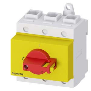 Szakaszoló fő- és vészkapcsoló 100A 3P 30kW/400VAC-3 sorolható közéépíthető fix SENTRON SIEMENS