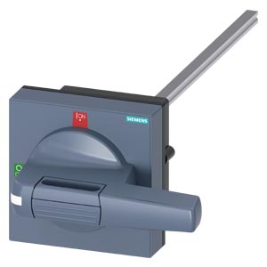 Ajtókuplungos forgató hajtás 3KD S3-hoz szürke  SENTRON SIEMENS