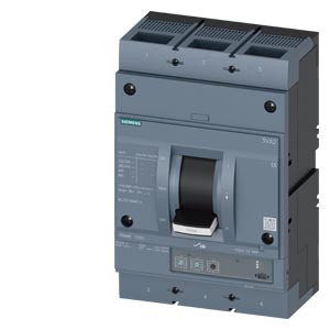Kompakt megszakító berendezés/kábelvédő elektronikus 3P fix 800A 320-800A-hő 55kA SENTRON SIEMENS
