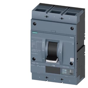 Kompakt megszakító berendezés/generátorvédő elektronikus 3P fix 800A 320-800A-hő SENTRON SIEMENS