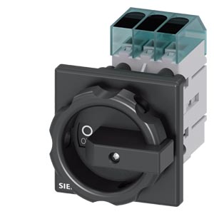 Szakaszoló főkapcsoló 40A 3P 12kW/400VAC-3 előlapi központos zárható SENTRON SIEMENS