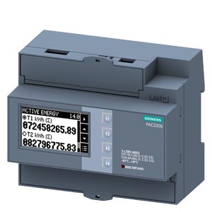 Sorolható multifukciós műszer 3F LCD Modbus-RTU 100A 3-276V 3-480V/ 6M SENTRON PAC SIEMENS