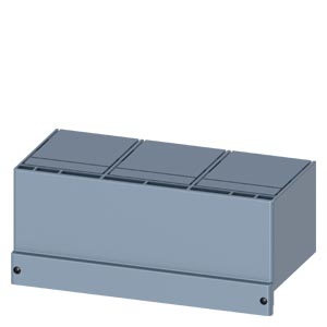 Csatlakozófedél 3VA27-hez fix 3P mellső hosszított (2db)  SENTRON SIEMENS
