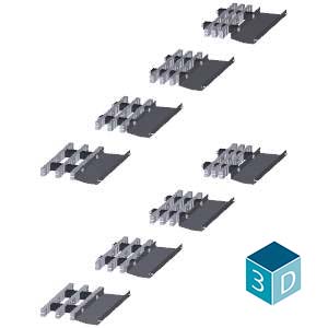 Vertical busbar support non-cascaded - Image 2