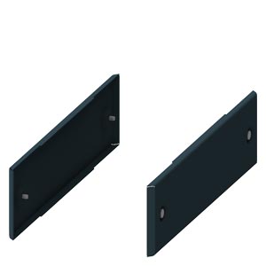 Lábazat oldalem-pár acél 100mmx 12mmx 400mm SIVACON S4 SIEMENS