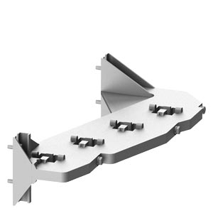 Gyűjtősín tartó 3x(2x30x10)mm függőleges elosztósínhez  SIVACON S4 SIEMENS