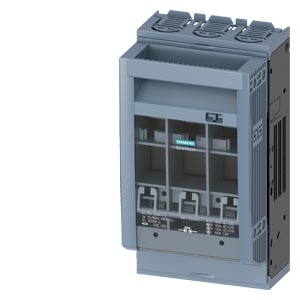 Biztosítós szakaszolókapcsoló kompakt NH000, NH00 3-pólus 160A 690V ráépíthető IP40 3NP SIEMENS