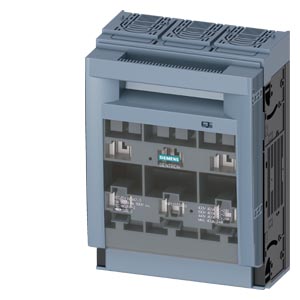Biztosítós szakaszolókapcsoló kompakt NH1, NH2 3-pólus 400A 690V ráépíthető IP40 3NP SIEMENS