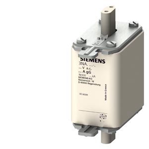 NH biztosítóbetét NH00 125A 500V gL/gG homlokoldali-kioldásjelzéssel 3NA3832 SIEMENS