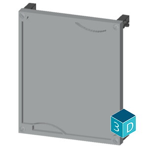 ALPHA 160 DIN assembly kit front cover for unequipped panel H = 300 mm - Image 3