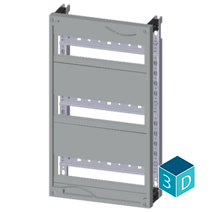 ALPHA 400 DIN quick assembly kit for modular installation devices tier spacing 150 mm H=450 - Image 3