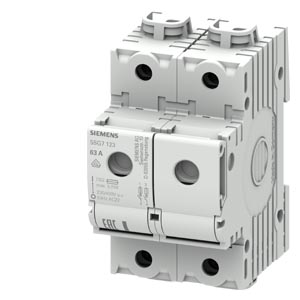 Biztosítós szakaszolókapcsoló sorolható MINIZED 2P D02 63A 400V SENTRON SIEMENS