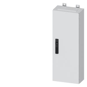 Üres elosztószekrény falonkívüli porszórt acél 1-es ajtó 160A 300mmx 800mmx ALPHA 160 SIEMENS