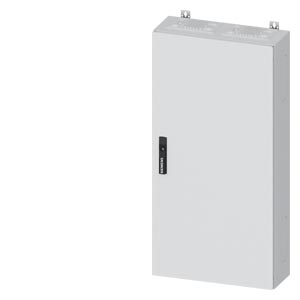 Üres elosztószekrény falonkívüli porszórt acél 1-es ajtó 400A 550mmx 1100mmx ALPHA 400 SIEMENS