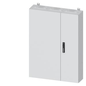 Üres elosztószekrény falonkívüli porszórt acél 2-es ajtó 400A 800mmx 1100mmx ALPHA 400 SIEMENS