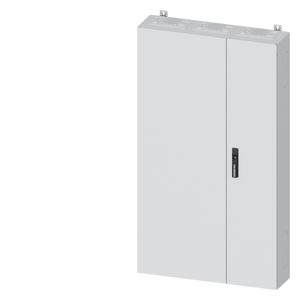 Üres elosztószekrény falonkívüli porszórt acél 2-es ajtó 400A 800mmx 1400mmx ALPHA 400 SIEMENS