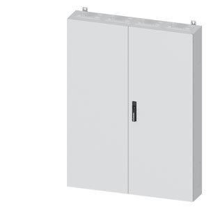 Üres elosztószekrény falonkívüli porszórt acél 2-es ajtó 400A 1050mmx 1400mmx ALPHA 400 SIEMENS