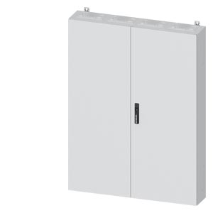 Üres elosztószekrény falonkívüli porszórt acél 2-es ajtó 400A 1050mmx 1400mmx ALPHA 400 SIEMENS
