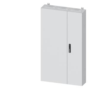 Üres elosztószekrény falonkívüli porszórt acél 2-es ajtó 400A 800mmx 1400mmx ALPHA 400 SIEMENS