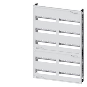 Beépítőkészlet R125 750mmx 500mmx 210mm 10-kalapsín 12-modul/sín ALPHA 400 SIEMENS