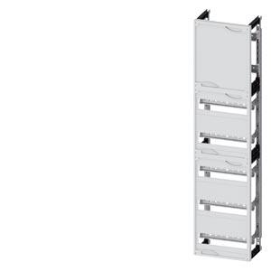 Beépítőkészlet REG 1050mmx 250mmx 210mm 7-kalapsín 12-modul/sín kivágottfedlél ALPHA 400 SIEMENS