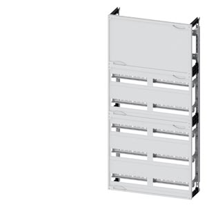Beépítőkészlet REG 1050mmx 500mmx 210mm 14-kalapsín 12-modul/sín kivágottfedlél ALPHA 400 SIEMENS