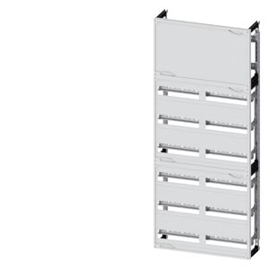 Beépítőkészlet REG 1200mmx 500mmx 210mm 16-kalapsín 12-modul/sín kivágottfedlél ALPHA 400 SIEMENS
