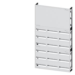 Beépítőkészlet 1350mmx 750mmx 210mm 27-kalapsín 12-modul/sín kivágottfedlél ALPHA 400 SIEMENS