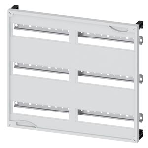 Beépítőkészlet REG R15 450mmx 500mmx 6-kalapsín 12-modul/sín kivágottfedlél ALPHA 160 SIEMENS