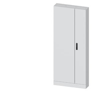 Üres elosztószekrény aljzatra porszórt acél 2-es ajtó 630A 800mmx 1900mmx 210mm ALPHA 630 SIEMENS