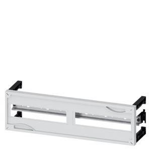 Beépítőkészlet REG R15 150mmx 500mmx 2-kalapsín 12-modul/sín kivágottfedlél ALPHA 400/630 SIEMENS