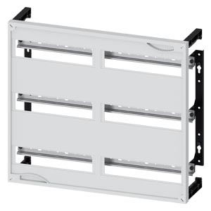 Beépítőkészlet REG R15 450mmx 500mmx 6-kalapsín 12-modul/sín kivágottfedlél ALPHA 400/630 SIEMENS
