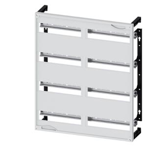 Beépítőkészlet REG R15 600mmx 500mmx 8-kalapsín 12-modul/sín kivágottfedlél ALPHA 400/630 SIEMENS