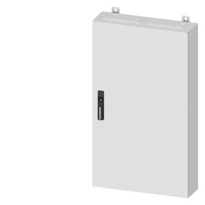 Üres elosztószekrény süllyesztett porszórt acél 1-es ajtó 160A 550mmx 950mmx ALPHA 160 SIEMENS