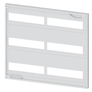 Takarólemez installációs elosztóhoz műanyag 450mm x 500mmx 3 xsor kivágás Alpha630 8GK SIEMENS
