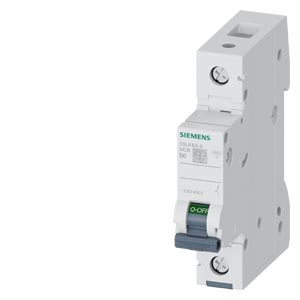 Kismegszakító 1P 6A B-jelleg 400V AC 6kA/60898 6kA/60947 SENTRON SIEMENS