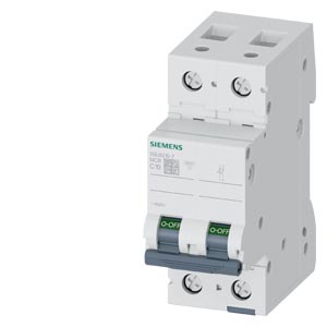 Kismegszakító 2P 10A C-jelleg 400V AC 6kA/60898 6kA/60947 SENTRON SIEMENS
