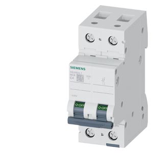 Kismegszakító 1P+N 4A C-jelleg 230V AC 6kA/60898 6kA/60947 SENTRON SIEMENS