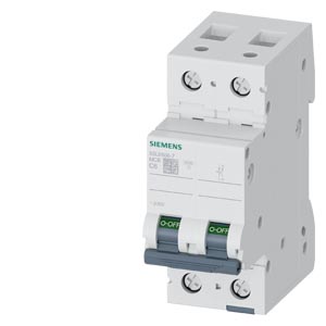 Kismegszakító 1P+N 6A C-jelleg 230V AC 6kA/60898 6kA/60947 SENTRON SIEMENS